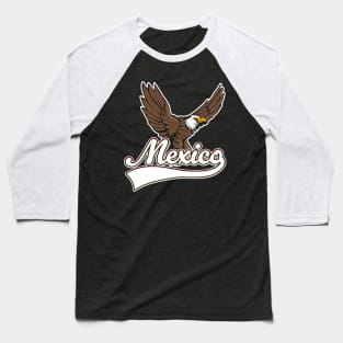 Mexico eagle logo Baseball T-Shirt